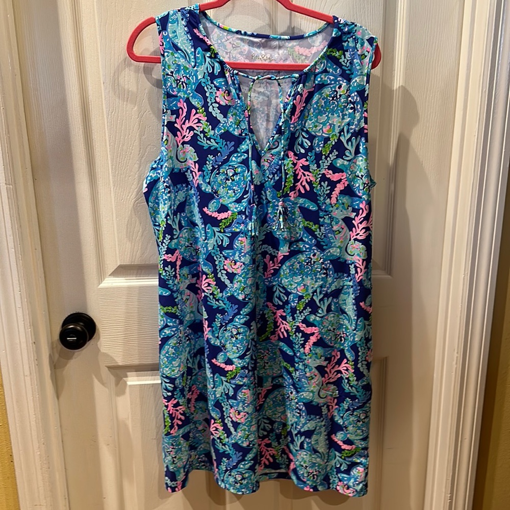 XL LILY PULITZER SLEEVELESS DRESS. EUC